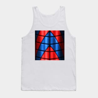 Superheroes - Red and Blue Tank Top